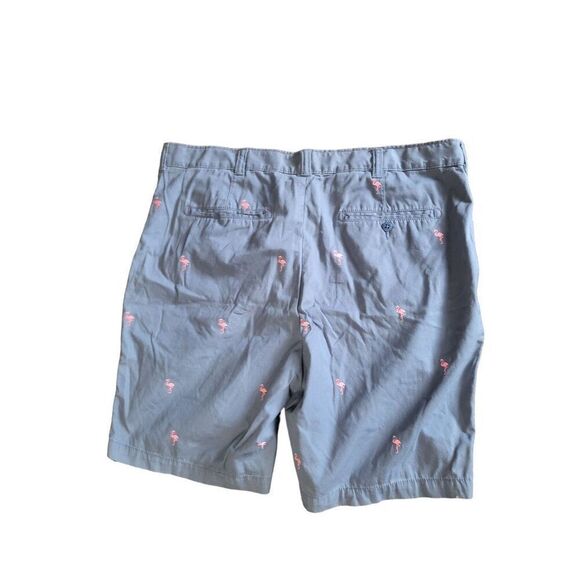 Daniel Cremieux Shorts Men Sz 40 Flamingo Flat Front Geometric Mid‎ Length - Picture 2 of 7